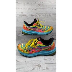 ASICS GT-1000 12 Vibrant Yellow And Hot Pink Women’s Size 8 Rare Colorway #37
